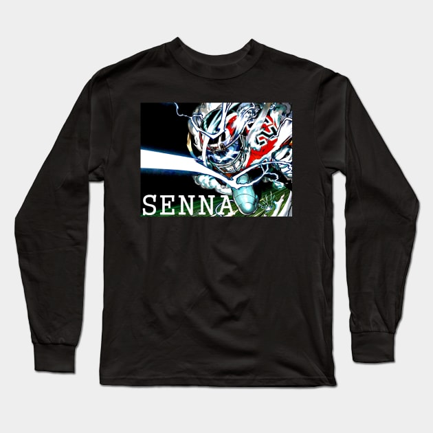 senna cool design Long Sleeve T-Shirt by yrb barach